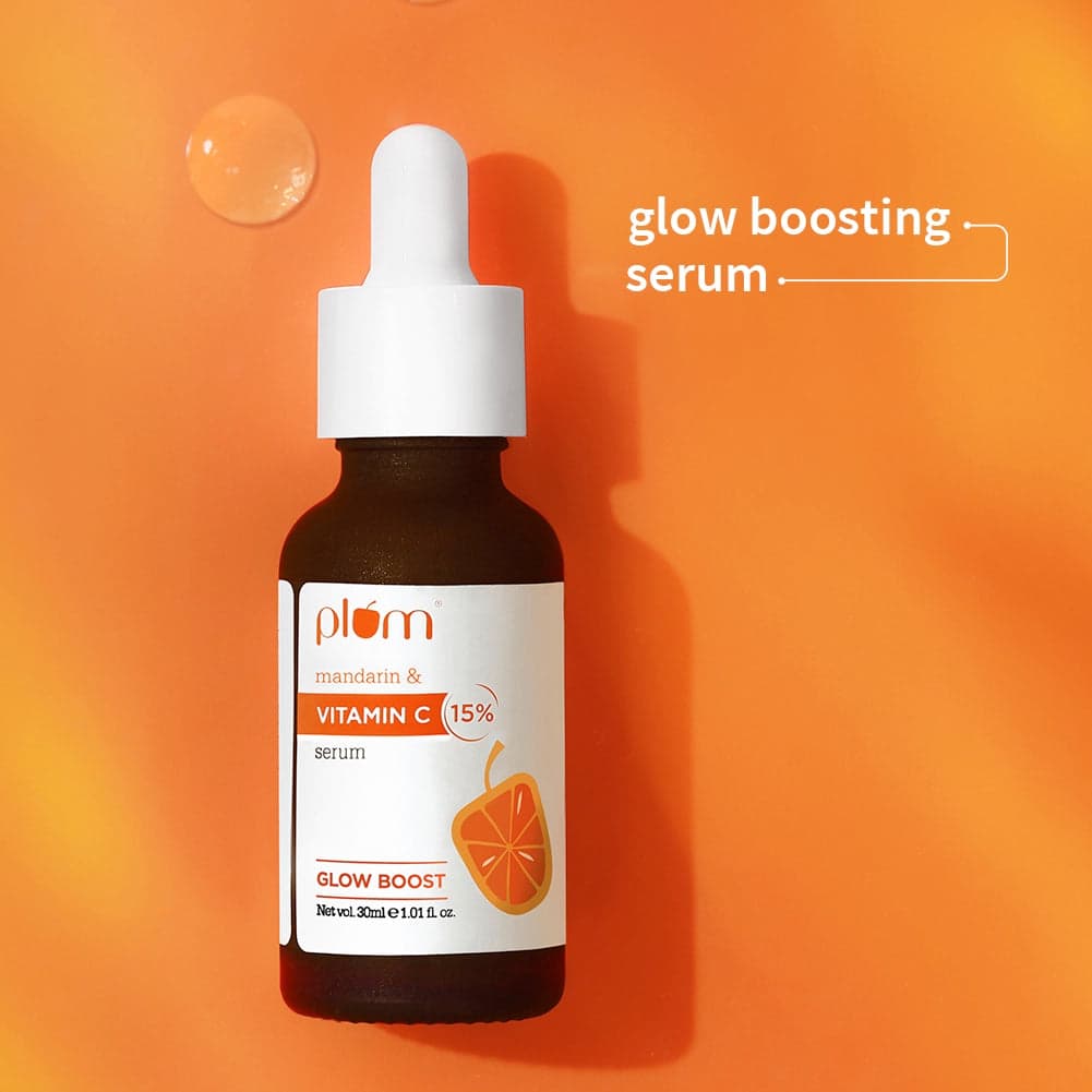 Plum Mandarin & 15% Vitamin C Glow Face Serum
