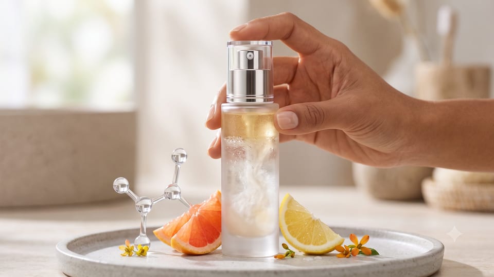Clarins Puts Vitamin C and Glycolic Acid in One Bottle by Keeping Them Apart