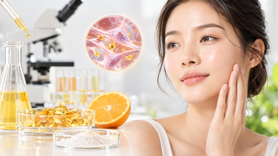 Lab Study: A Stabilised CoQ10 Form Plus a Vitamin C Derivative Raised Collagen Output in Skin Cells