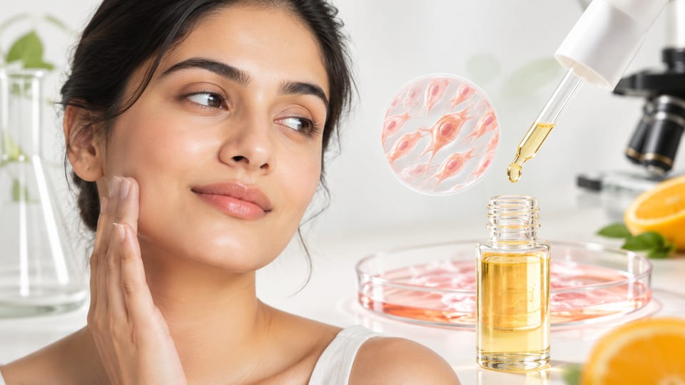Lab Study Tests Ethyl Ascorbic Acid, the Vitamin C in Many Indian Serums, on Human Fibroblast Cells